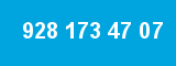 928 173 47 07